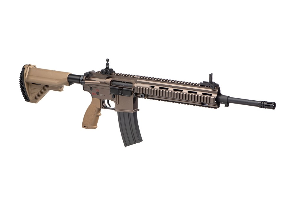 Штурмова гвинтівка HK416 M27 IAR QR EGV - Dark Earth East Crane фото 2