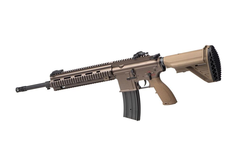 Штурмова гвинтівка HK416 M27 IAR QR EGV - Dark Earth East Crane фото 3