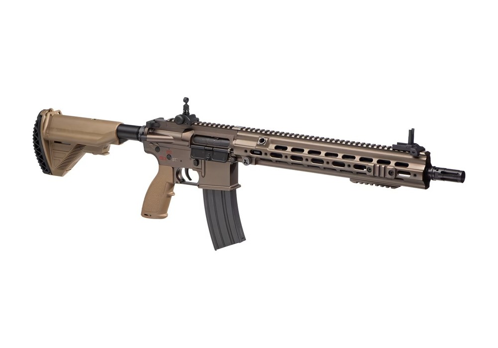 Штурмова гвинтівка HK416 SOPMOD 14.5 EGV - Dark Earth East Crane фото 3