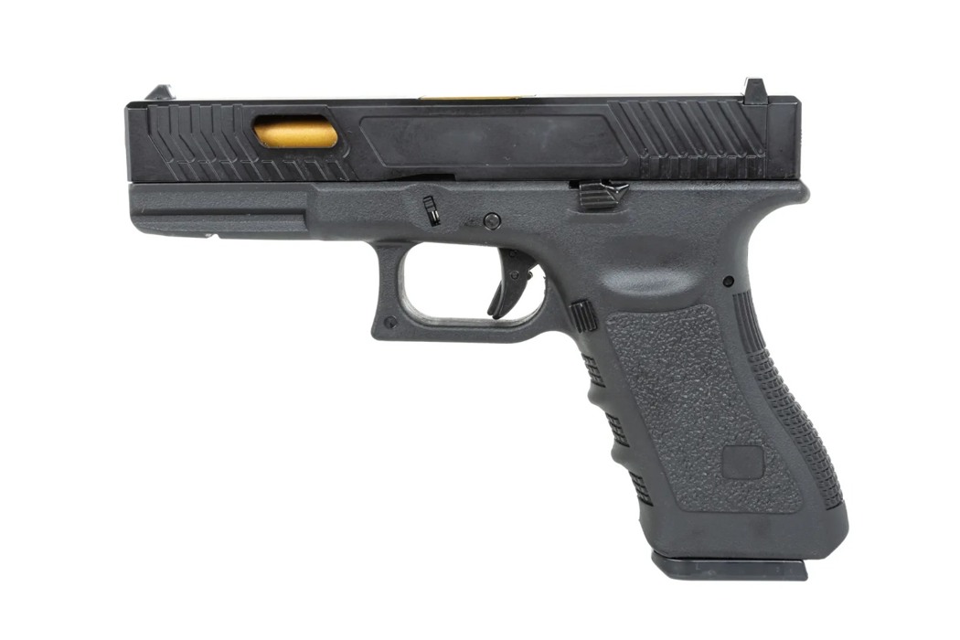 Пістолет Glock EC-1104 Чорно-золотий East Crane фото 1