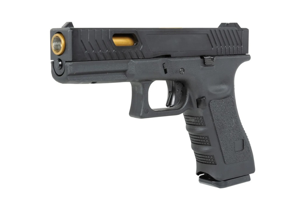 Пістолет Glock EC-1104 Чорно-золотий East Crane фото 2