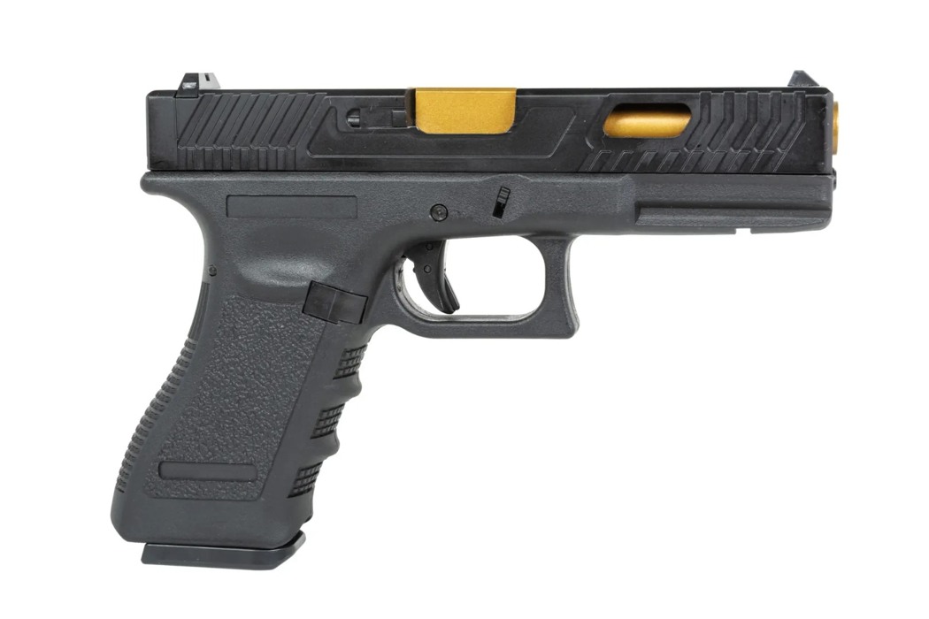 Пістолет Glock EC-1104 Чорно-золотий East Crane фото 4