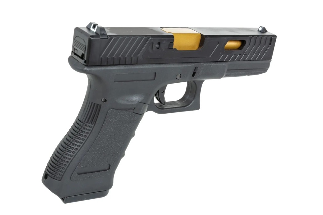 Пістолет Glock EC-1104 Чорно-золотий East Crane фото 5