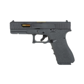 Пістолет Glock EC-1105 Чорно-золотий East Crane