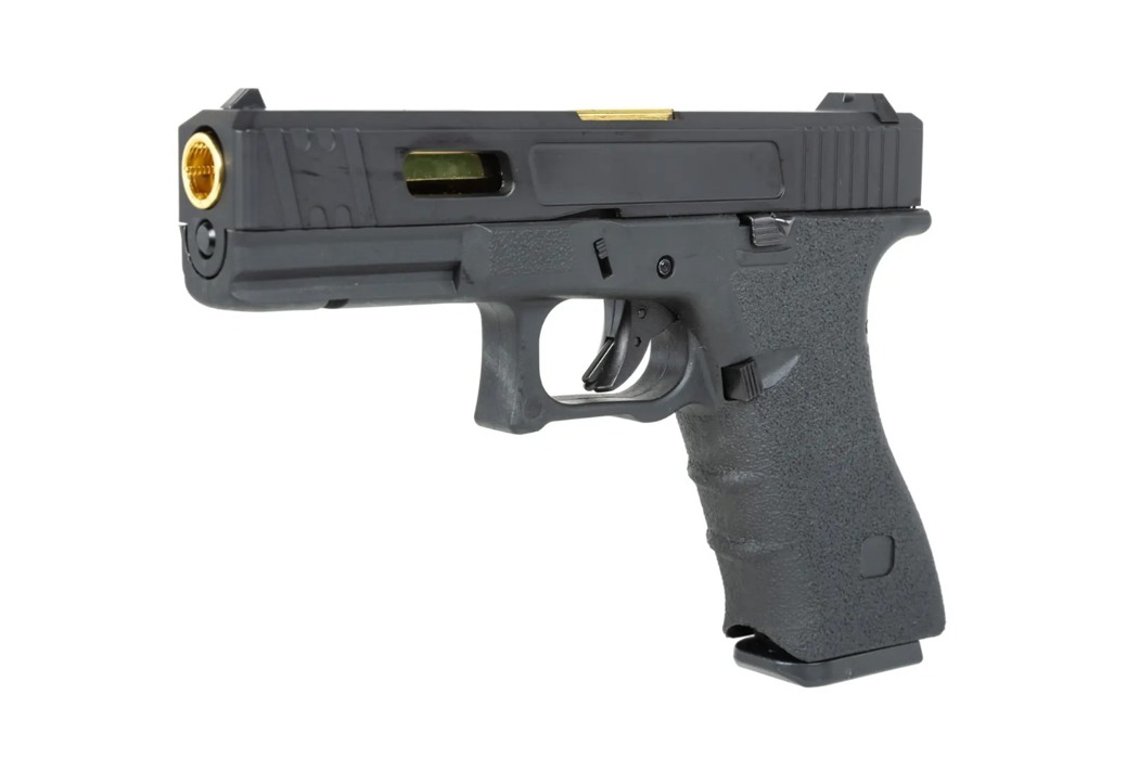 Пістолет Glock EC-1105 Чорно-золотий East Crane фото 2