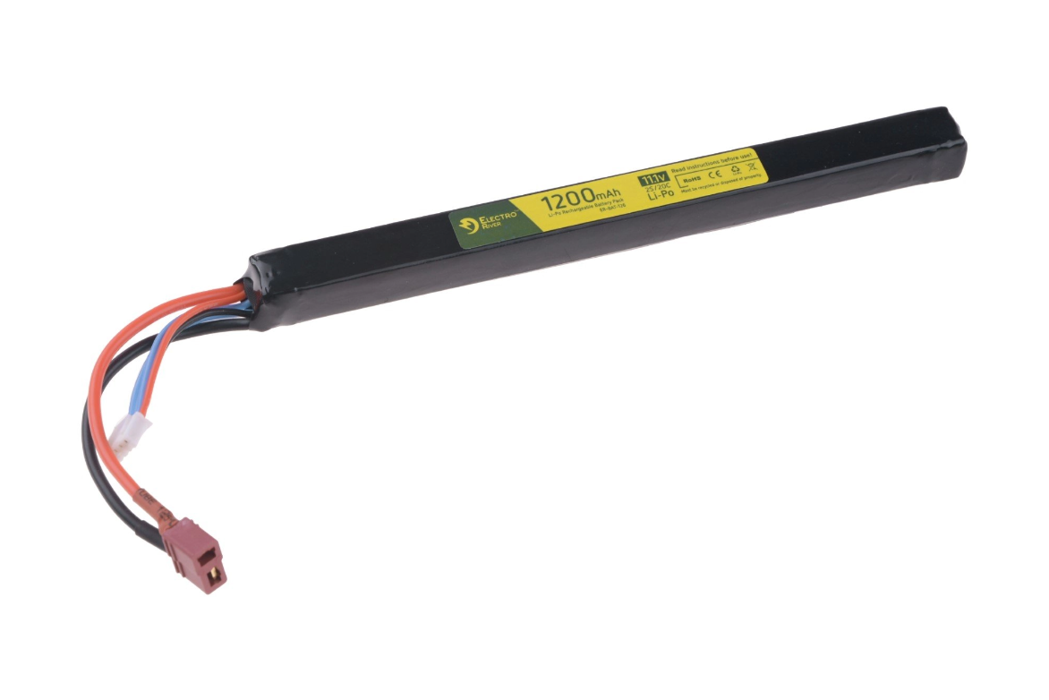 АКБ Li-Po 1200mAh 11,1V 25C моноблок T-connect Electro River фото 1