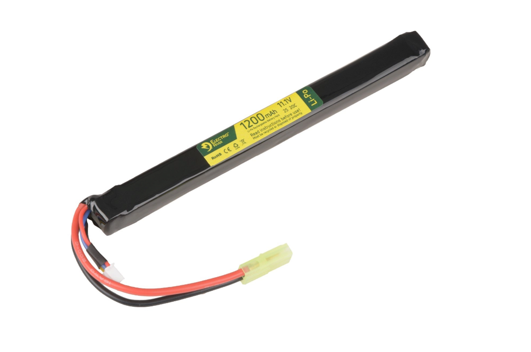 АКБ Li-Po 1200mAh 11,1V 20C моноблок Electro River фото 1