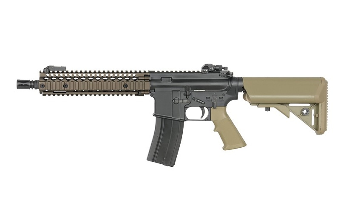Штурмова гвинтівка MK18 CQBR SOPMOD Block II 9.5” MC6593M Gas blow-back Golden Eagle фото 1