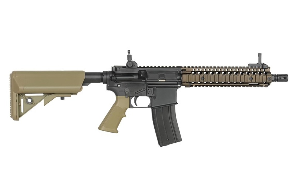 Штурмова гвинтівка MK18 CQBR SOPMOD Block II 9.5” MC6593M Gas blow-back Golden Eagle фото 4