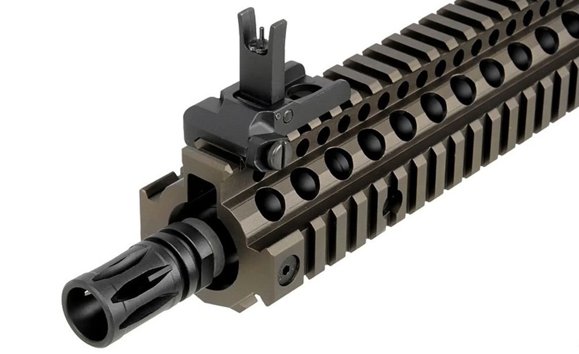 Штурмова гвинтівка MK18 CQBR SOPMOD Block II 9.5” MC6593M Gas blow-back Golden Eagle фото 5