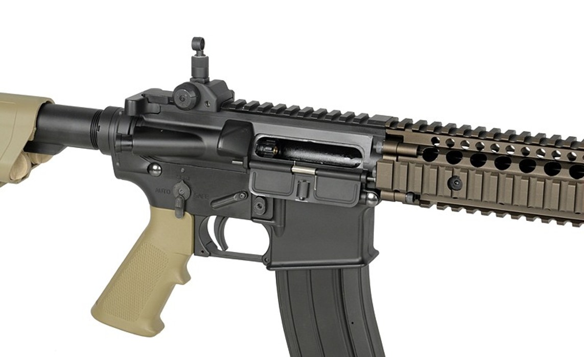 Штурмова гвинтівка MK18 CQBR SOPMOD Block II 9.5” MC6593M Gas blow-back Golden Eagle фото 8