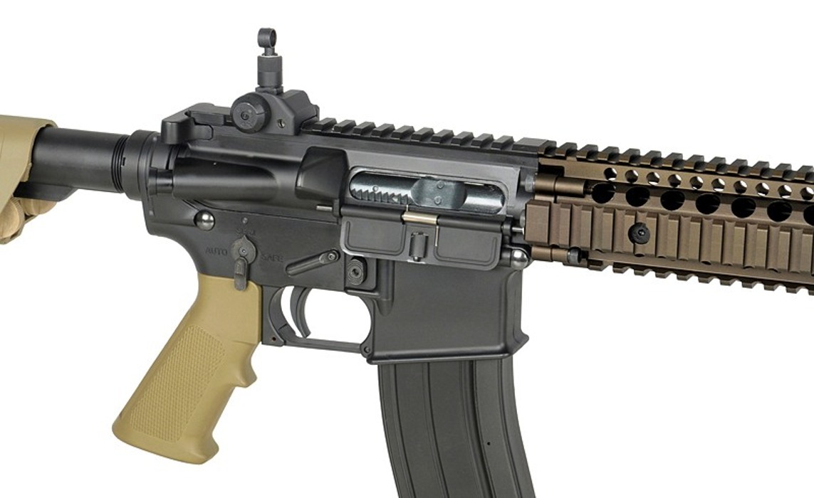 Штурмова гвинтівка MK18 CQBR SOPMOD Block II 9.5” MC6593M Gas blow-back Golden Eagle фото 9