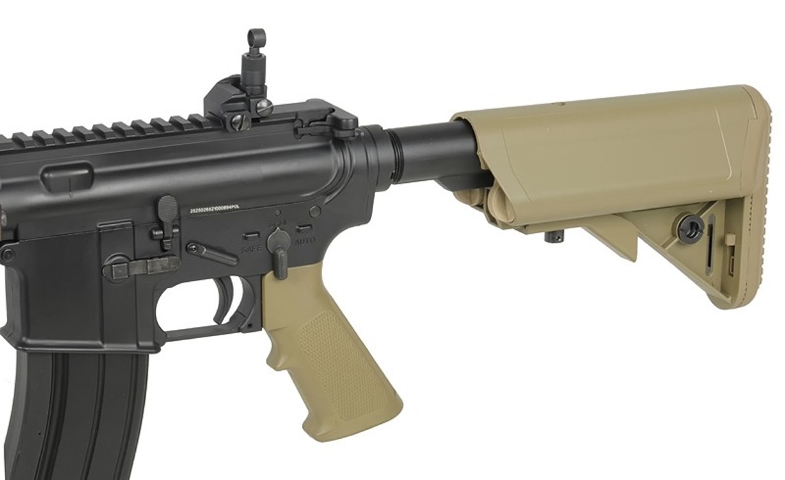 Штурмова гвинтівка MK18 CQBR SOPMOD Block II 9.5” MC6593M Gas blow-back Golden Eagle фото 13