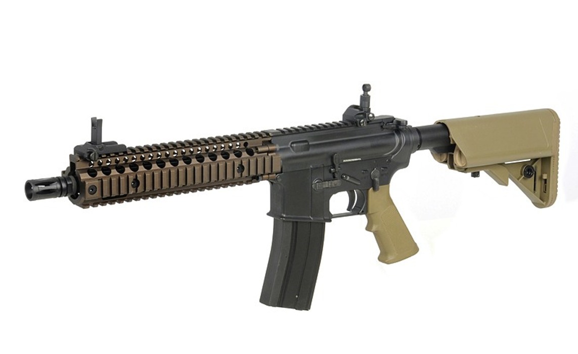 Штурмова гвинтівка MK18 CQBR SOPMOD Block II 9.5” MC6593M Gas blow-back Golden Eagle фото 2