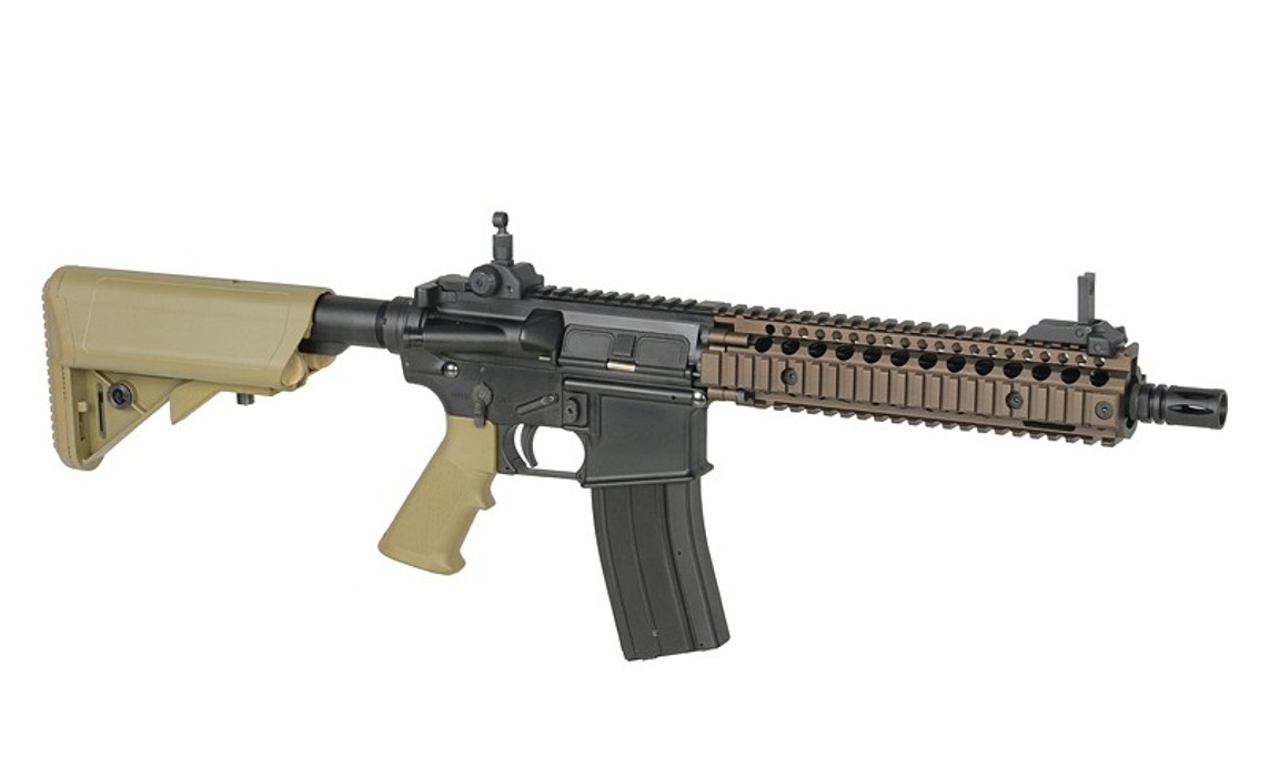 Штурмова гвинтівка MK18 CQBR SOPMOD Block II 9.5” MC6593M Gas blow-back Golden Eagle фото 3
