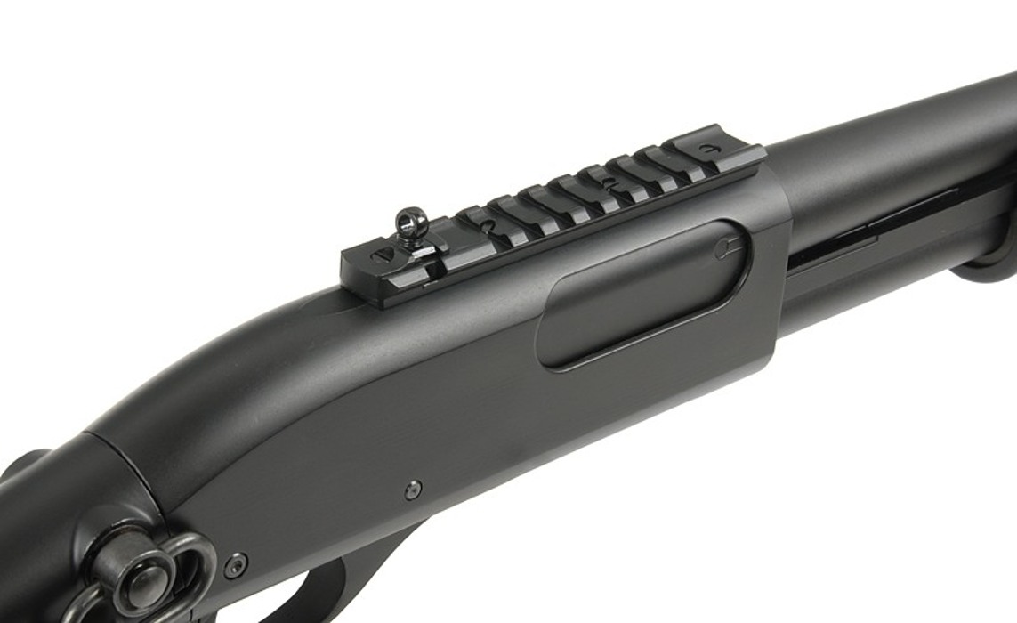 Дробовик M8871 Shotgun (Green Gas Powered) - Black Golden Eagle фото 8