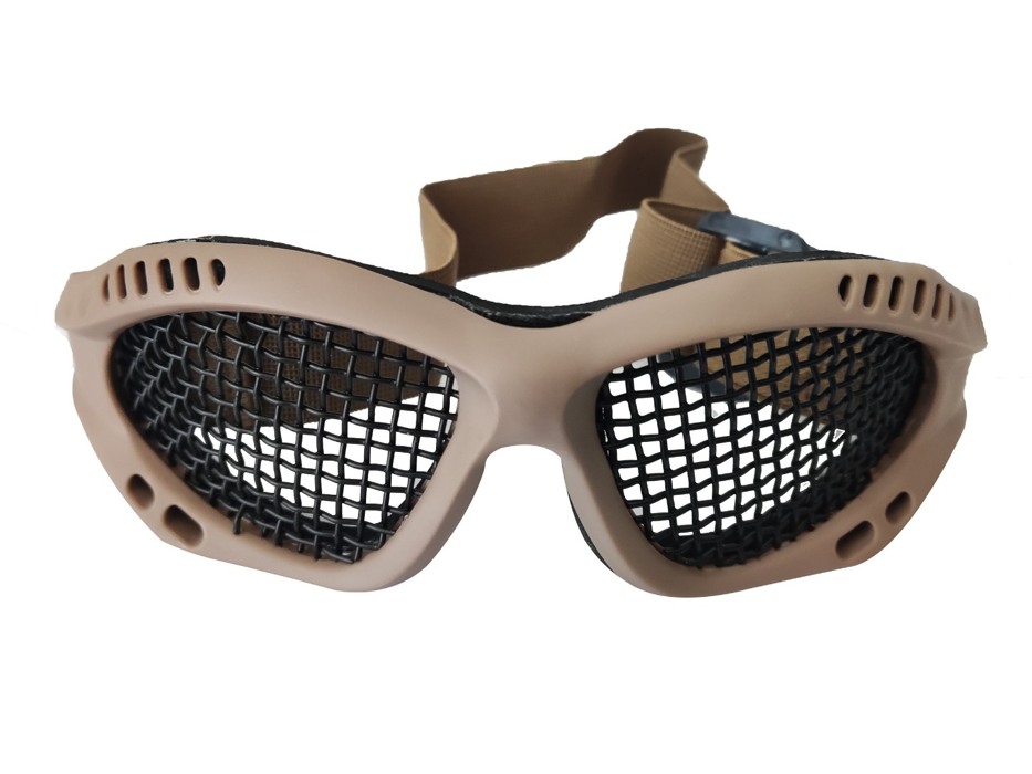 Очки-сетка STRIKER V3 TAN большие фото 1