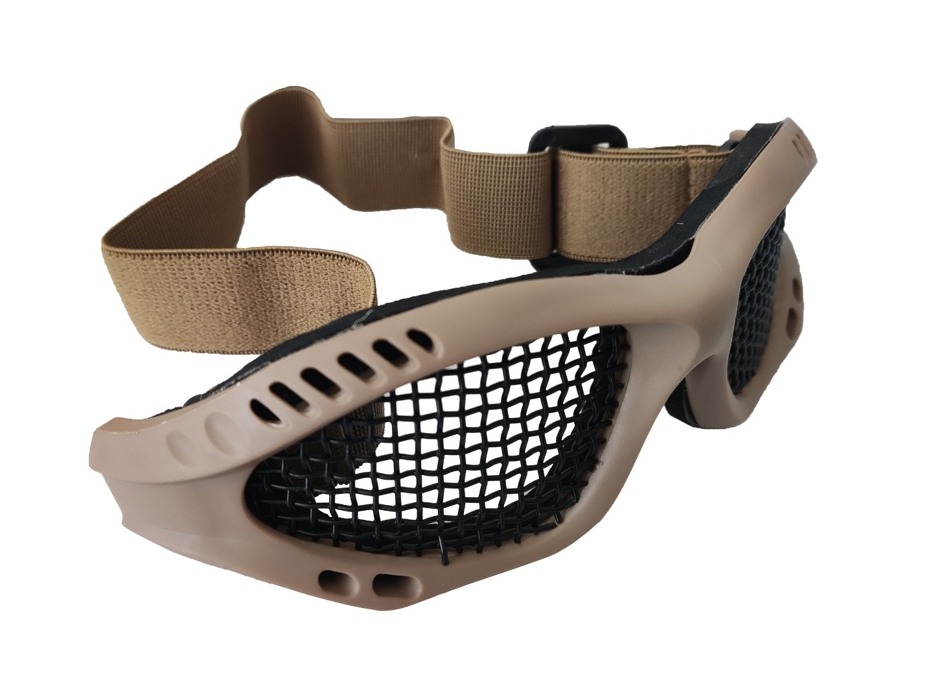 Очки-сетка STRIKER V3 TAN большие фото 3