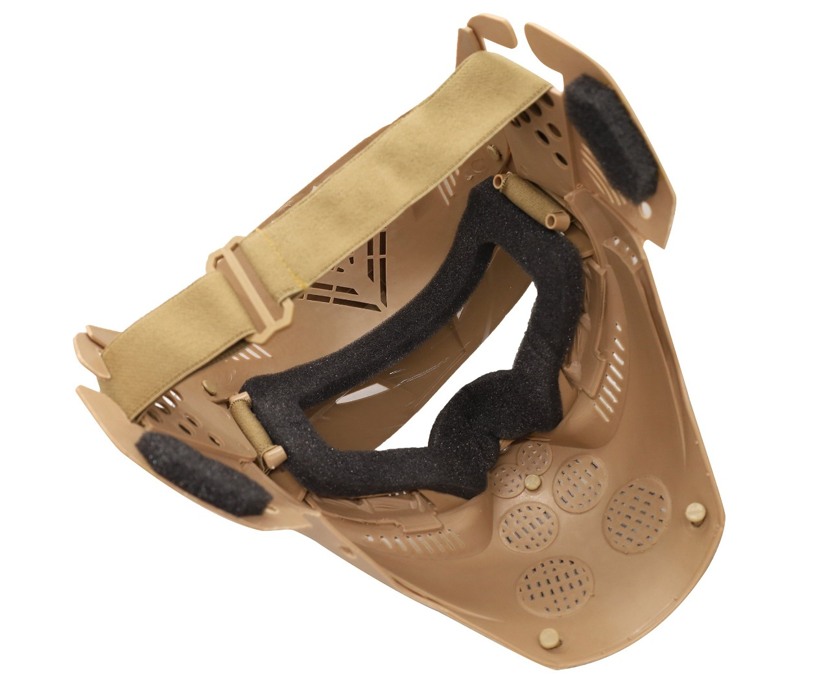 Маска захисна Guardian glass mask v.2 TAN Guerilla фото 5