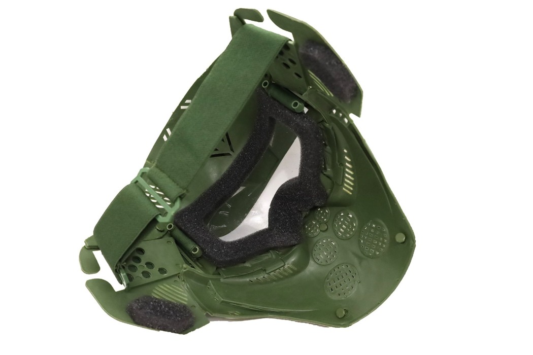 Маска захисна Guardian glass mask v.2 Olive Guerilla фото 5