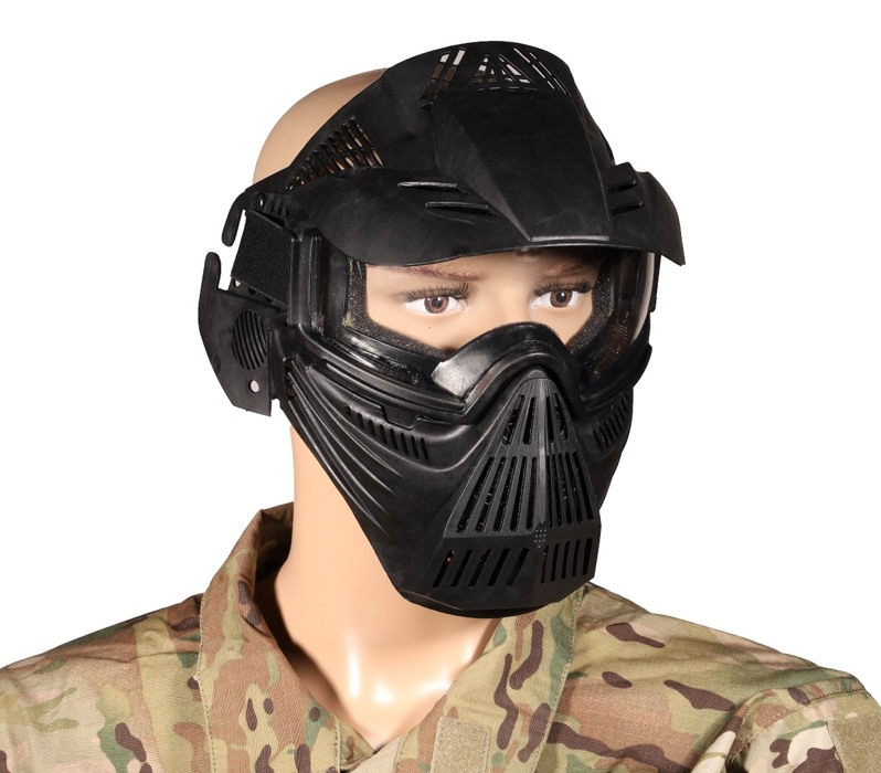 Маска захисна Guardian glass mask v.2 Black Guerilla фото 2