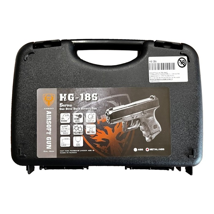 Пистолет Glock (HG 186) HFC фото 3