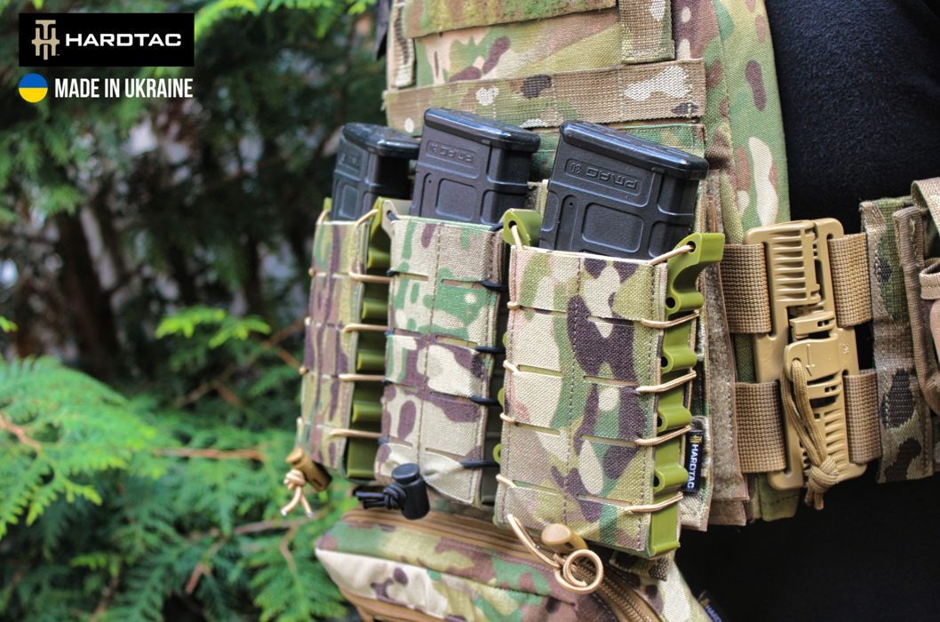 Підсумок фаст для магазинів AK/AR Cordura MC laser cut Hardtac фото 12