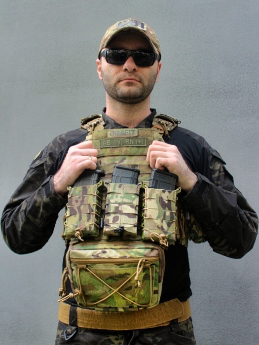 Підсумок фаст для магазинів AK/AR Cordura MC laser cut Hardtac фото 9