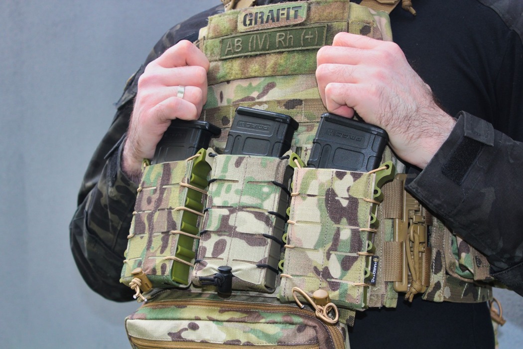 Підсумок фаст для магазинів AK/AR Cordura MC laser cut Hardtac фото 10