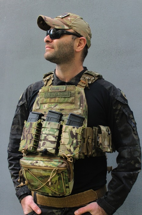 Підсумок фаст для магазинів AK/AR Cordura MC laser cut Hardtac фото 11