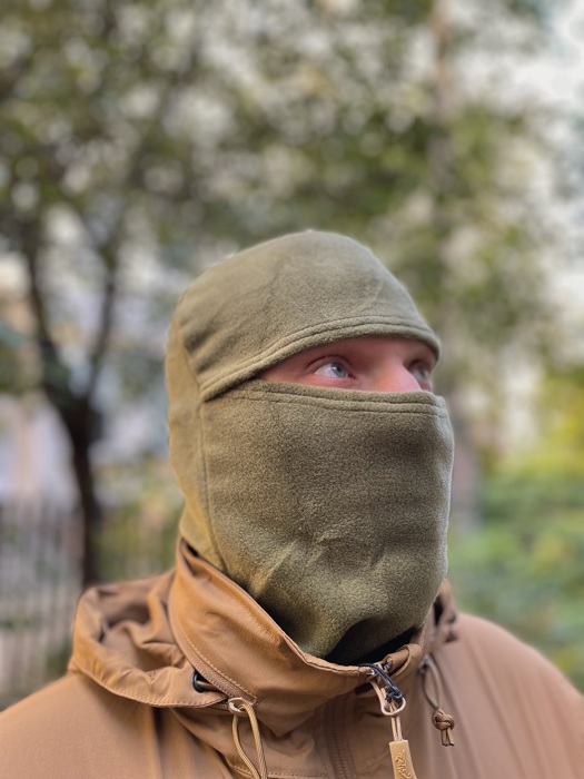 Балаклава флісова olive Hardtac фото 6