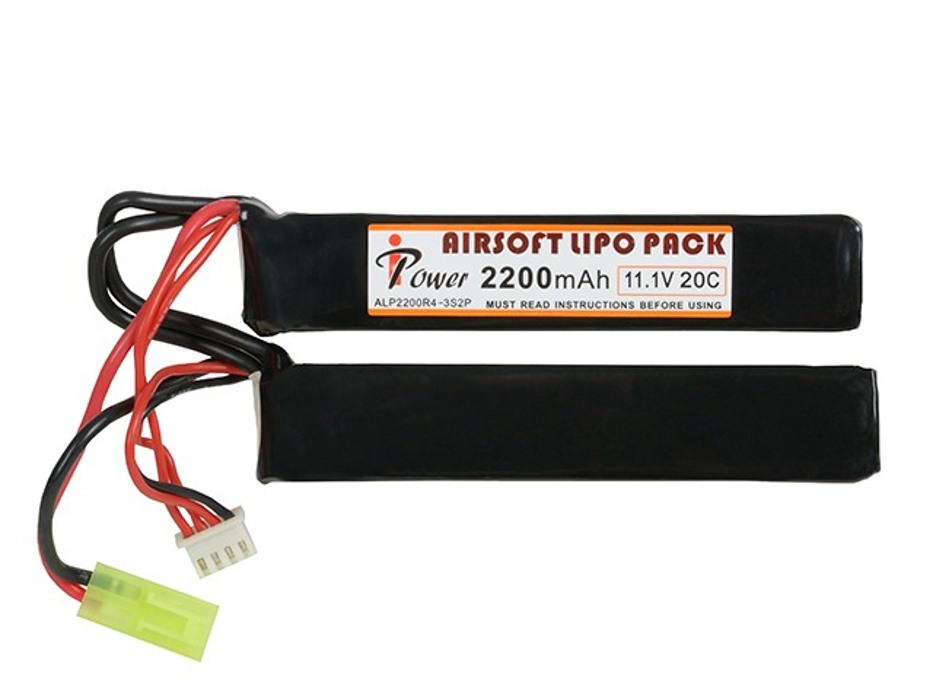 АКБ Li-Po 2200mAh 11,1V 20C Mini Tamiya [IPower] фото 1