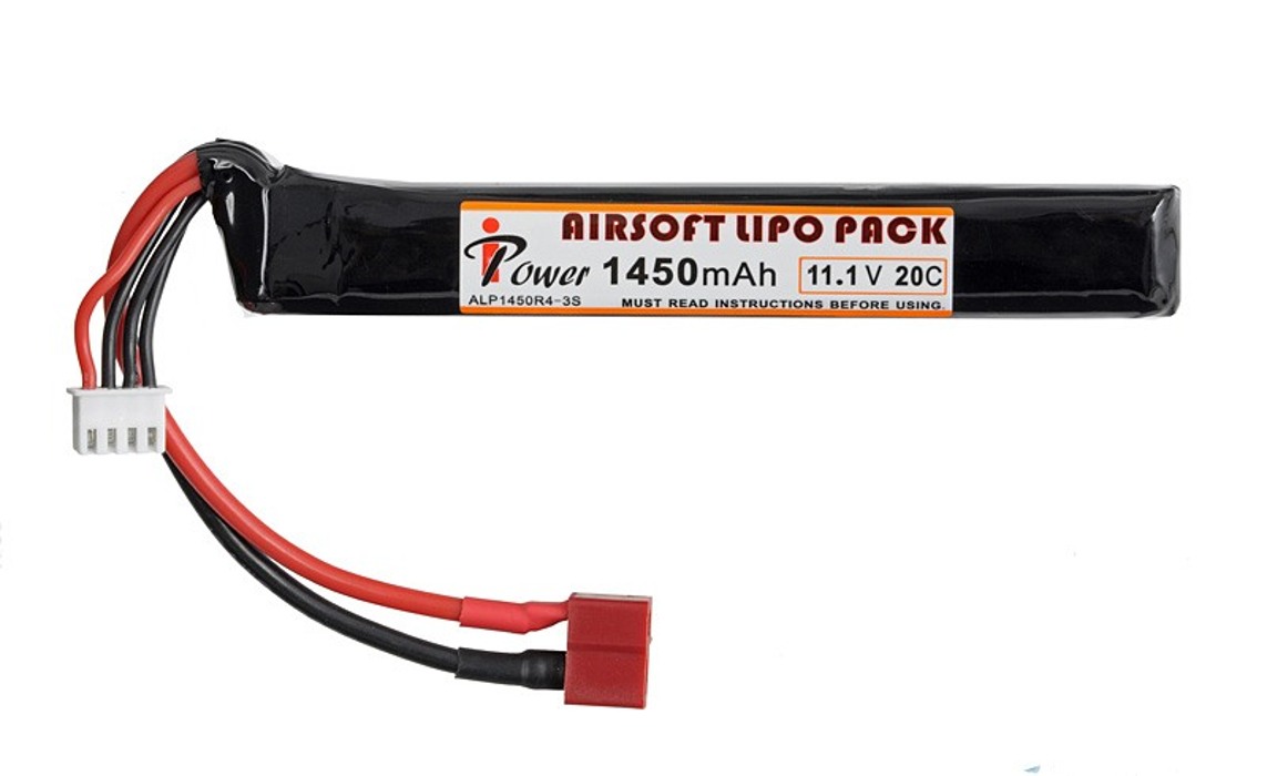 АКБ Li-Po 1450mAh 11,1V 20C T-connect IPower фото 1