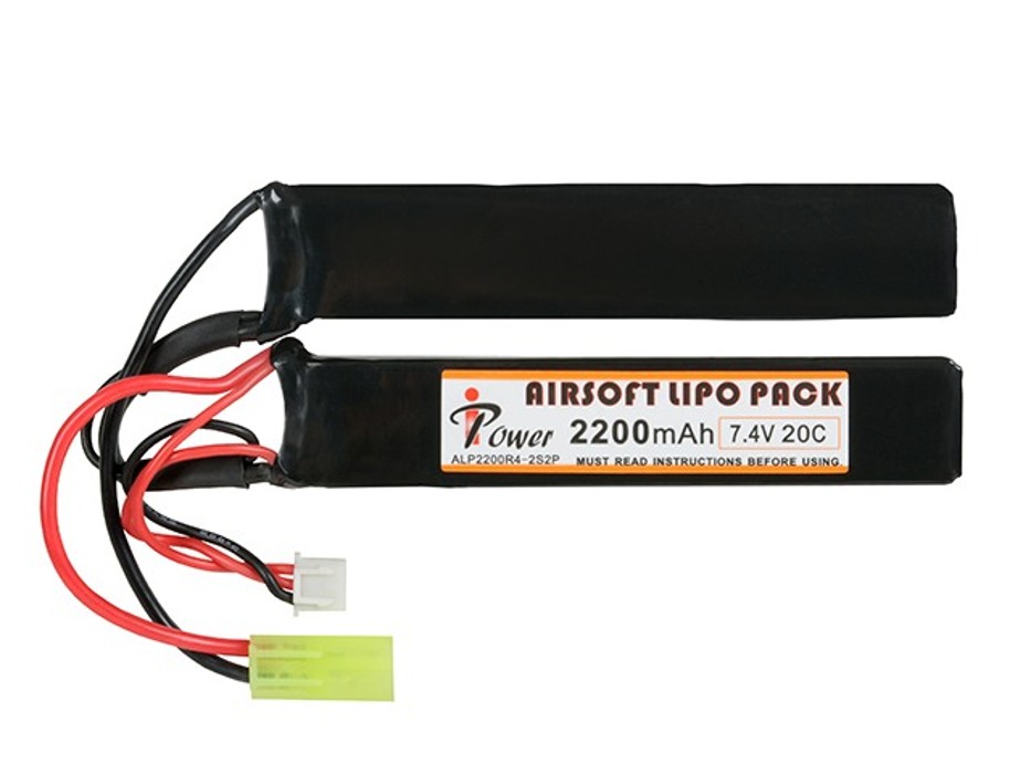 АКБ Li-Po 2200mAh 7,4 V 20C [IPower] фото 1