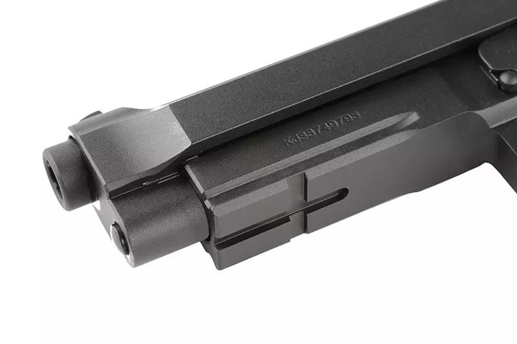 Пістолет Beretta M9A1 Metal Green Gas KJW фото 9