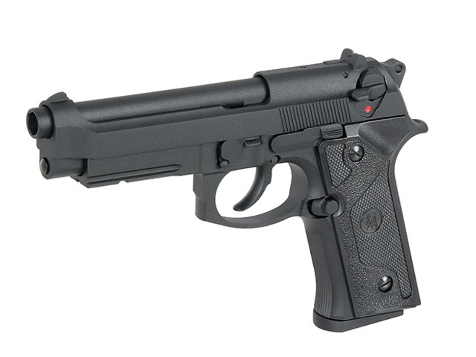 Пістолет Beretta M9 Vertec Metal Green Gas KJW фото 2