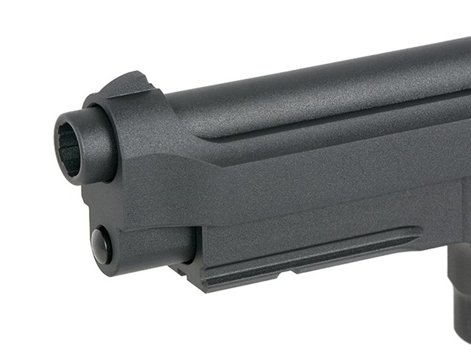 Пістолет Beretta M9 Vertec Metal Green Gas KJW фото 7