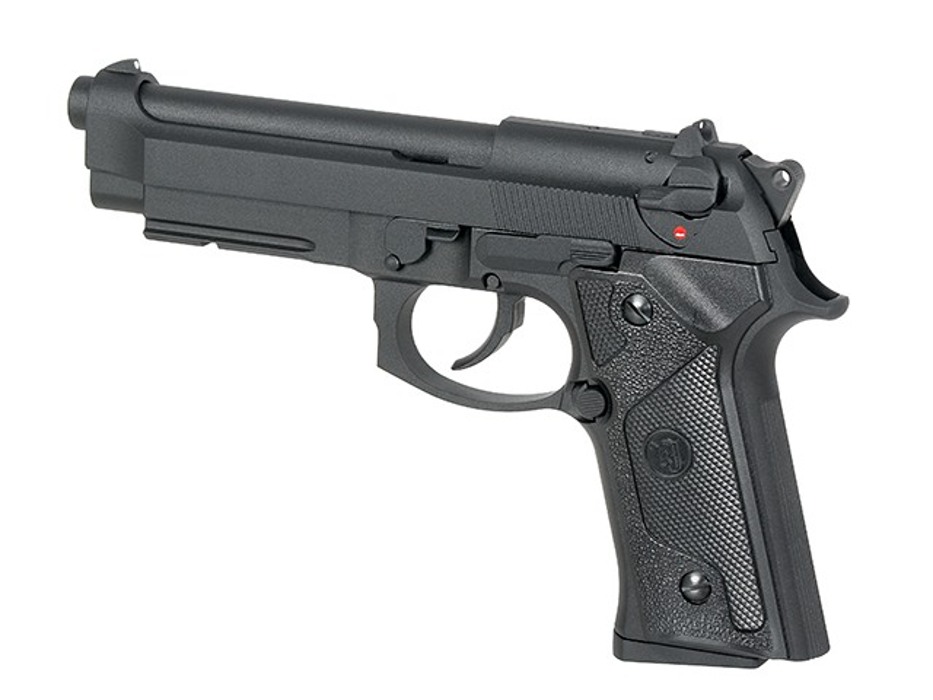 Пістолет Beretta M9 Vertec Metal Green Gas KJW фото 3