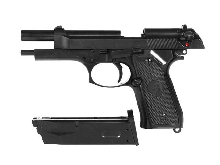 Пістолет Beretta M9 Metal Green Gas KJW фото 3