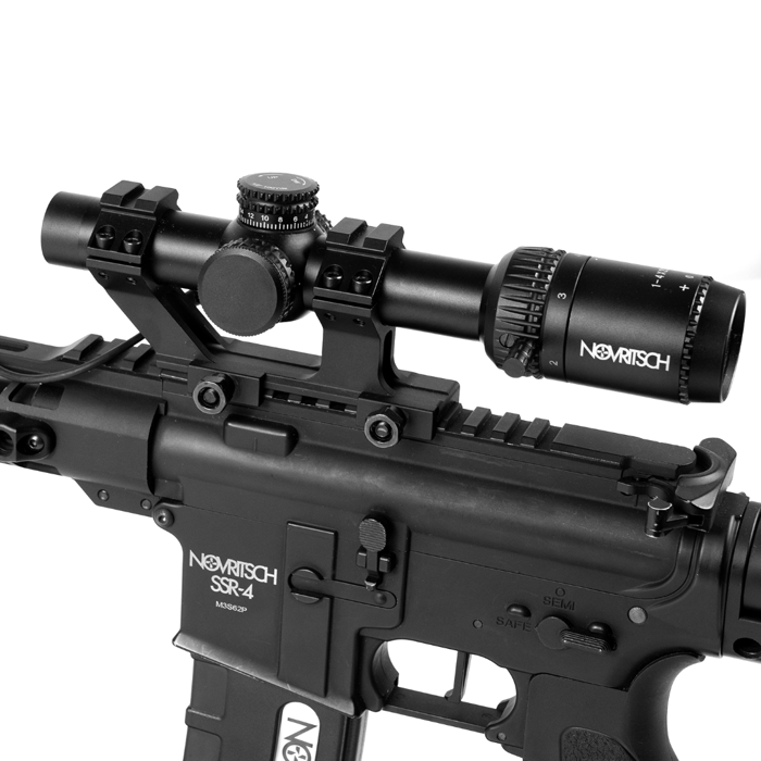 Прицел оптический 1-4x25 “LPVO” NOVRITSCH фото 3