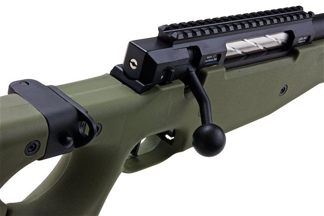 Снайперська гвинтівка SSG96 Mk2 S4S40G Novritsch Olive фото 5