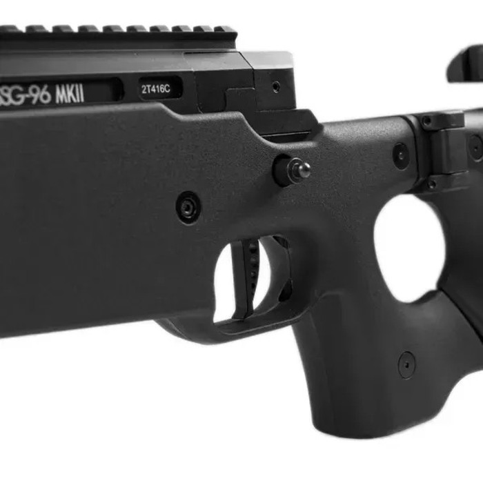 Снайперская винтовка SSG96 Mk2 S4S40 Novritsch Black фото 9