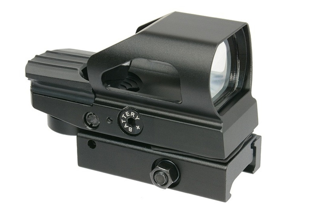 Прицел коллиматорный Tactical QD 4 Reticle Sight MOD.3 - Black [PCS] фото 4