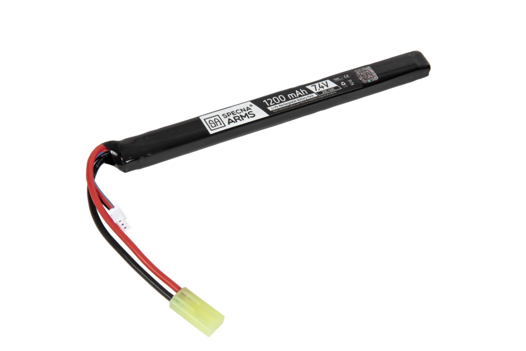 АКБ Li-Po 1200mAh 7,4 V 20C/40C моноблок SPE фото 1