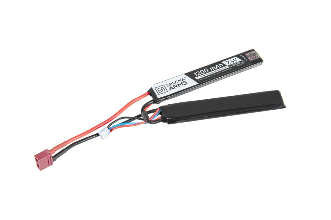 АКБ Li-Po 1200mAh 7,4 V 15C/30C T-Connector SPE фото 1