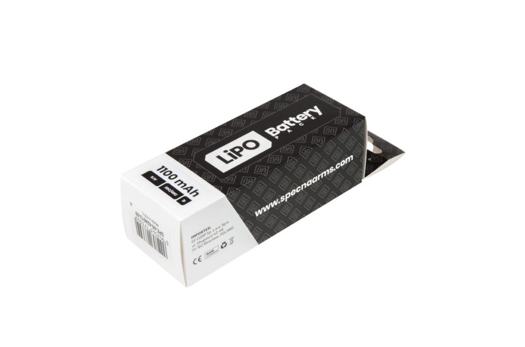 АКБ Li-Po 1100mAh 11,1 V 20C/40C моноблок SPE фото 2