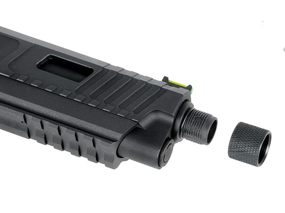 Пистолет HI-CAPA Baba Yaga EX (Dual Powered GAS/CO2) - Black [SRC] фото 6