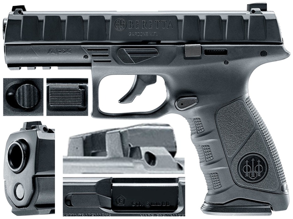 Пистолет Beretta APX RDO FDE 6 mm [Umarex -2.6302] фото 10