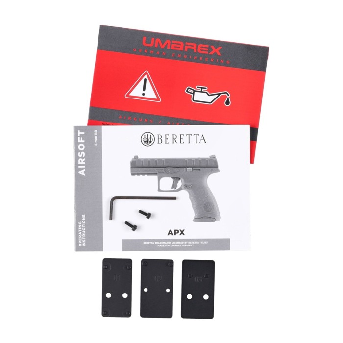 Пистолет Beretta APX RDO FDE 6 mm Green Gas [Umarex -2.6537] фото 9