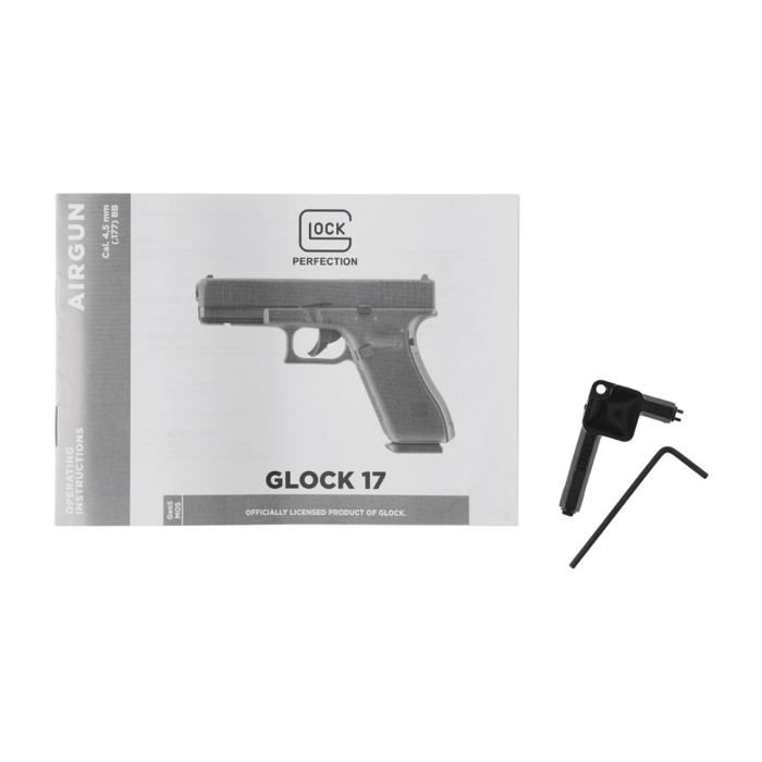Пістолет Glock 17 Gen5. co2 MOS 2J [Umarex 2.6508] фото 9